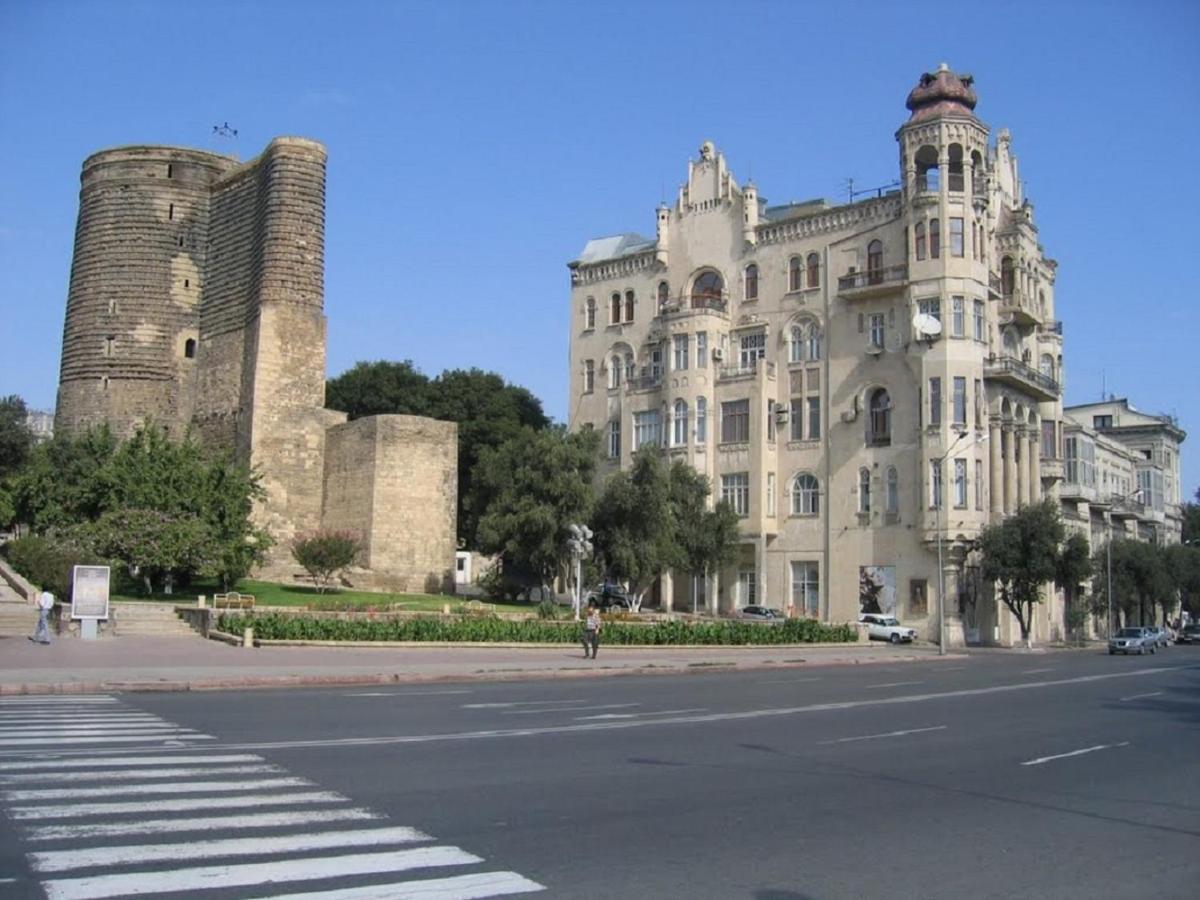 Qiz Galasi Hotel Bakoe Buitenkant foto