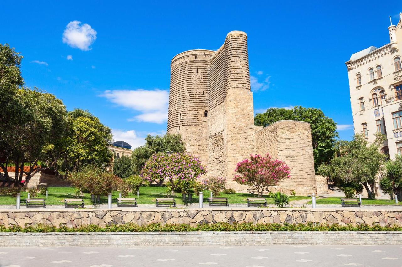 Qiz Galasi Hotel Bakoe Buitenkant foto