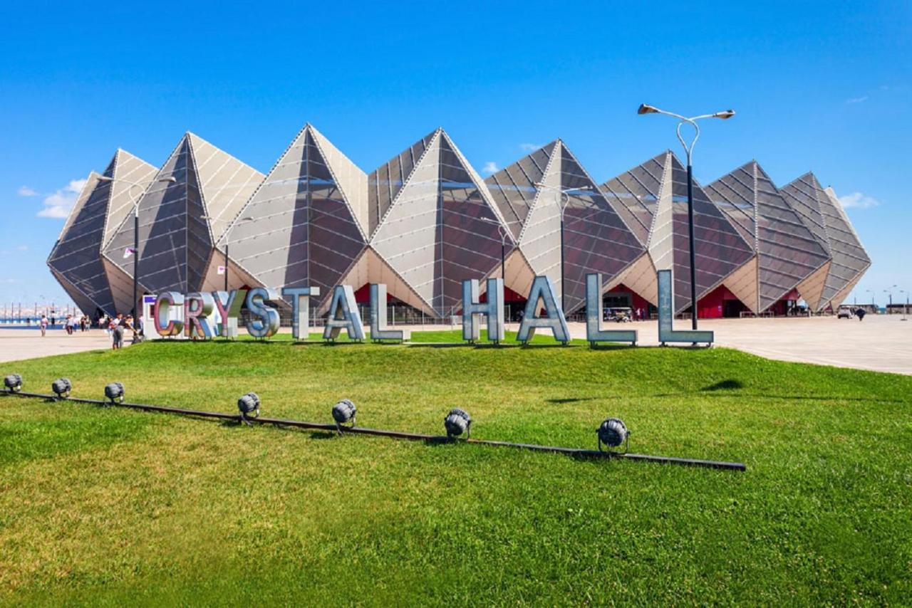 Qiz Galasi Hotel Bakoe Buitenkant foto